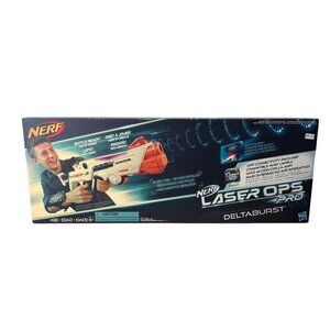 Nerf Laser Ops Pro Deltaburst Blaster W/ App Connectivity Bluetooth Light Sound
